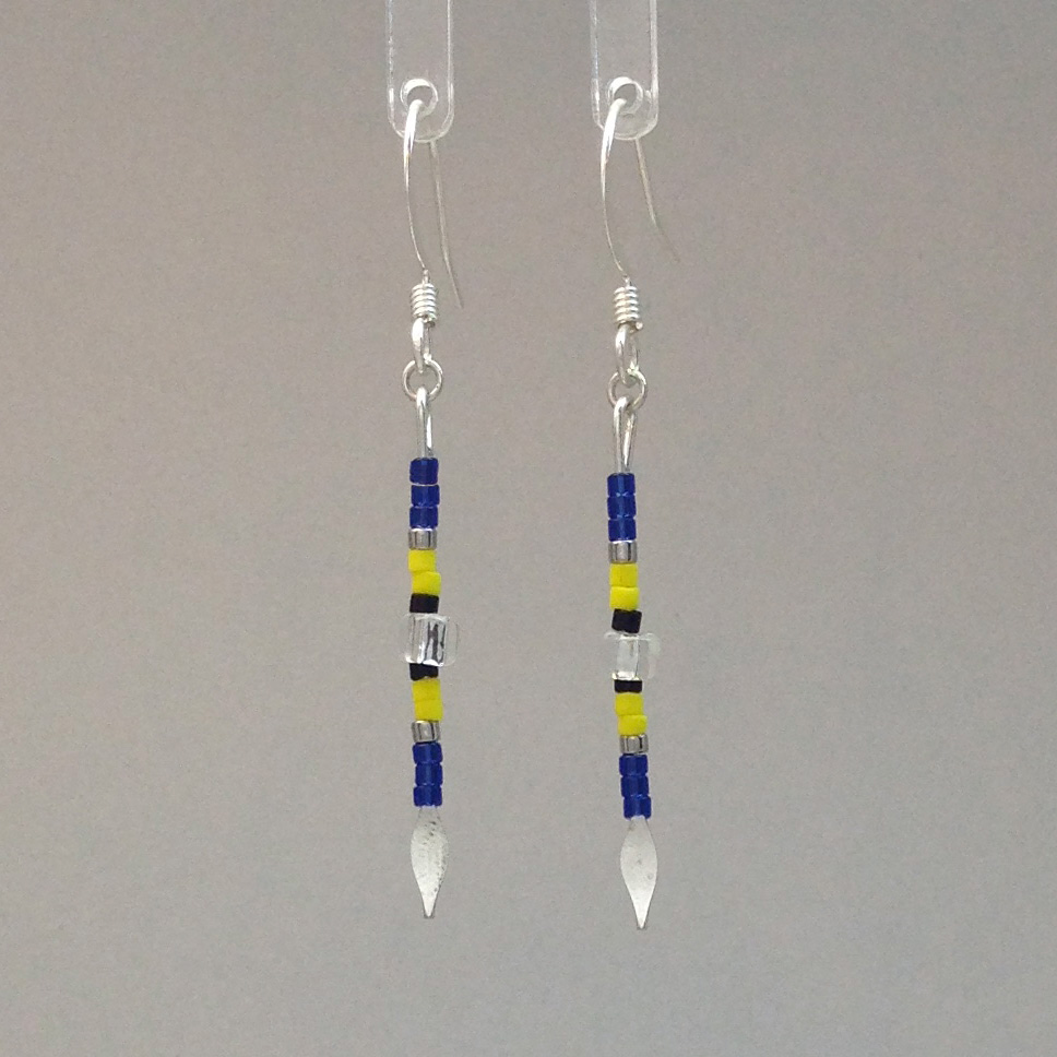 Stick Ear Blue/Yellow